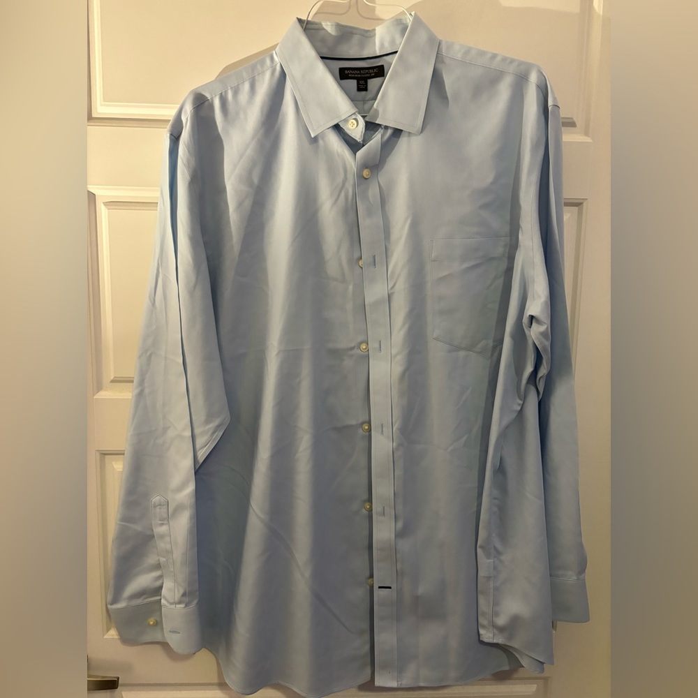 Banana Republic Xxl Shirt COTTON SHIRTS LONG SLEEVE Classic Fit Non IRON